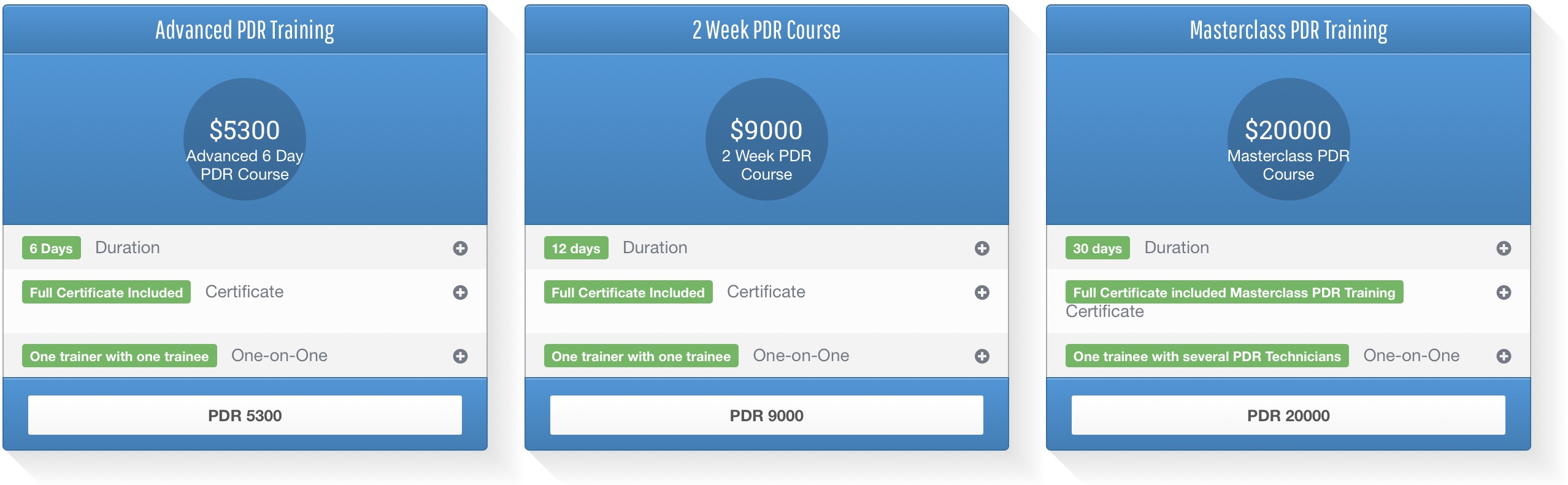Teaser PDR One-on-One Courses